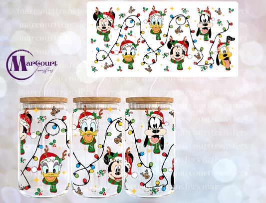 MAGICAL CHRISTMAS LIGHTS -16 0Z-UV DTF CUP WRAP