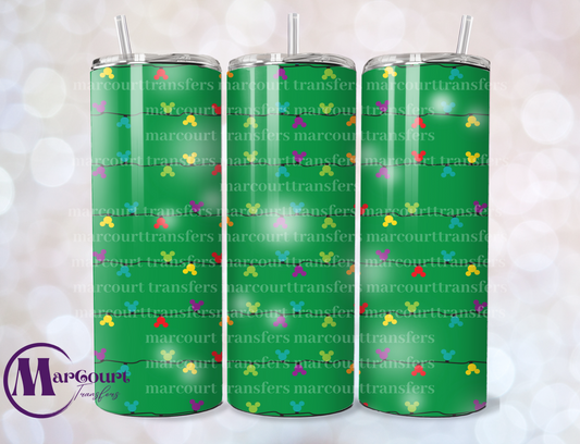 MAGICAL CHRISTMAS LIGHTS-SKINNY TUMBLER TRANSFER