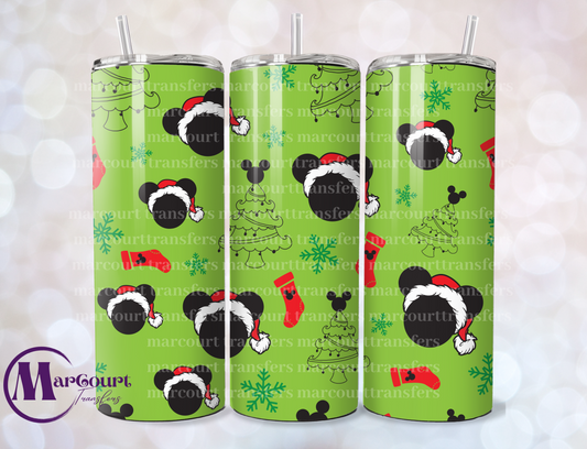 MAGICAL CHRISTMAS MICKEY-SKINNY TUMBLER TRANSFER