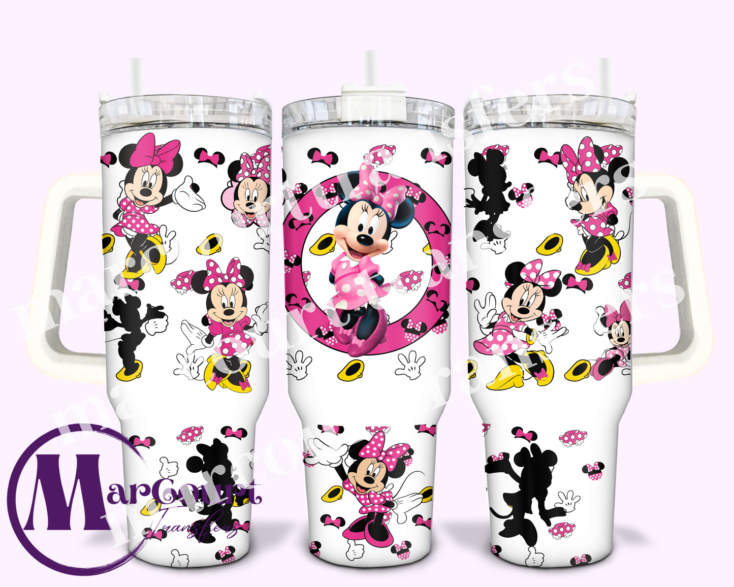 MAGICAL MISS MOUSE-40 0Z-UV DTF CUP WRAP