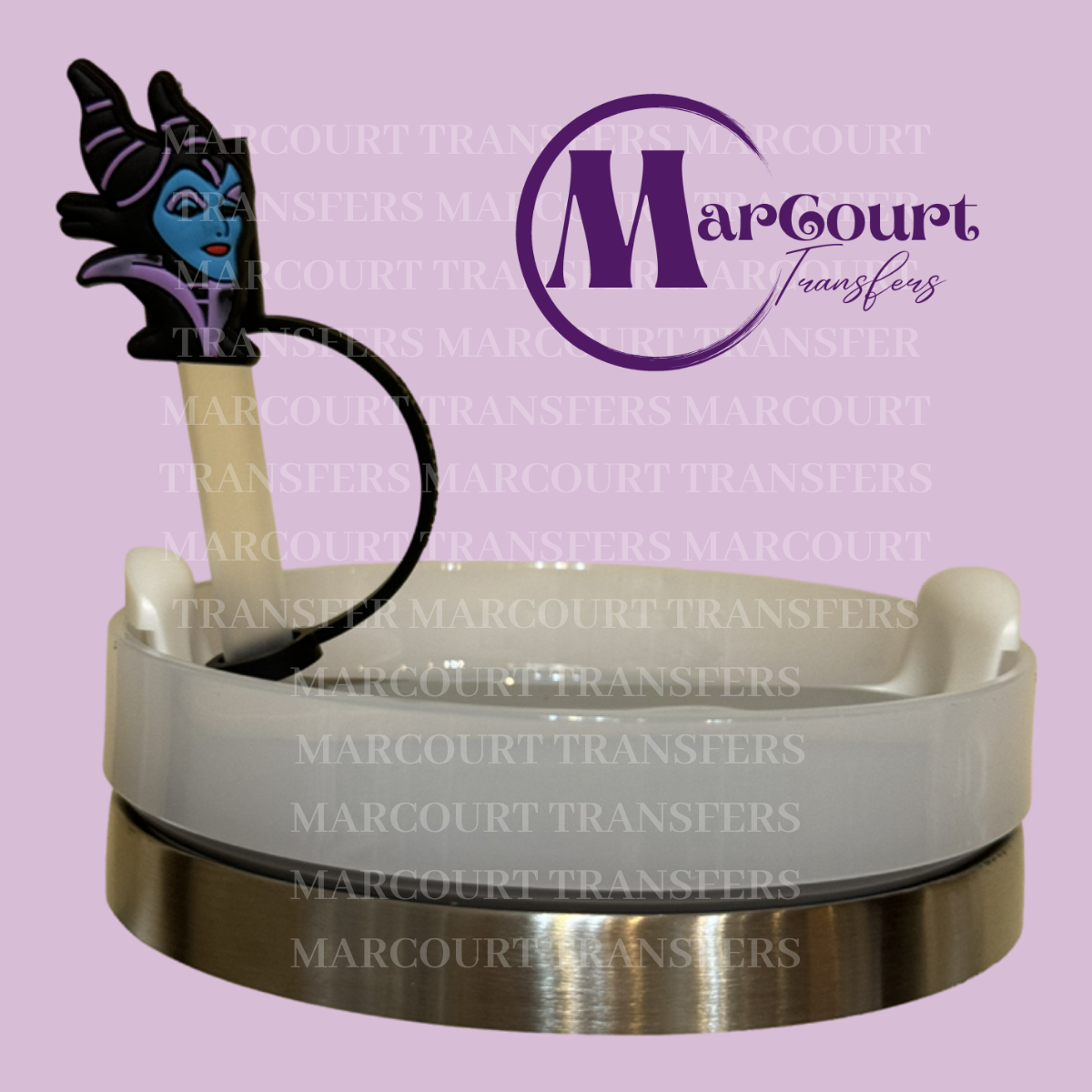 MALEFICENT-STRAW TOPPER