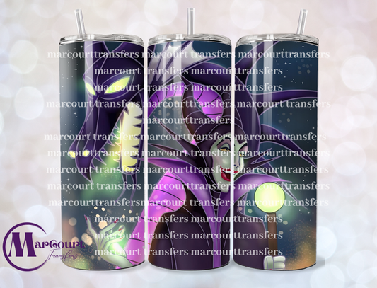 MALIFICENT #2-SKINNY TUMBLER TRANSFER