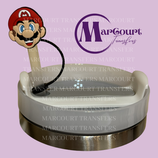 SUPER MARIO-STRAW TOPPER