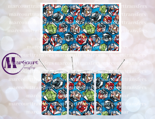 MARVEL COMICS #3-12 OZ TUMBLER SUBLIMATION
