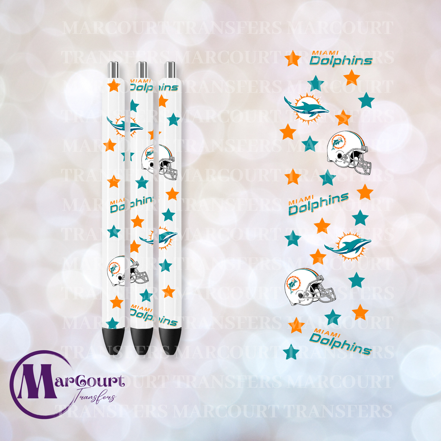 MIAMI DOLPHINS PEN- UV PEN WRAP
