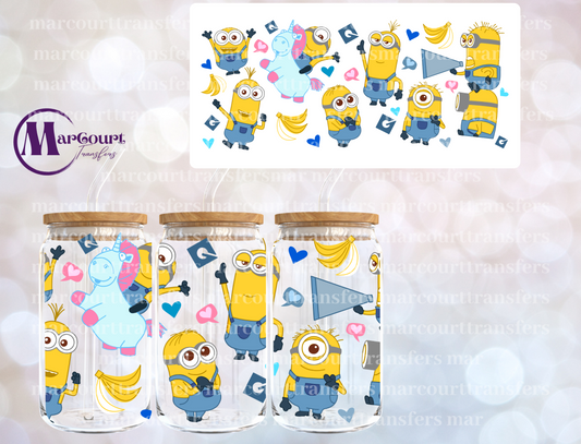 MINIONS 2-16 0Z-UV DTF CUP WRAP