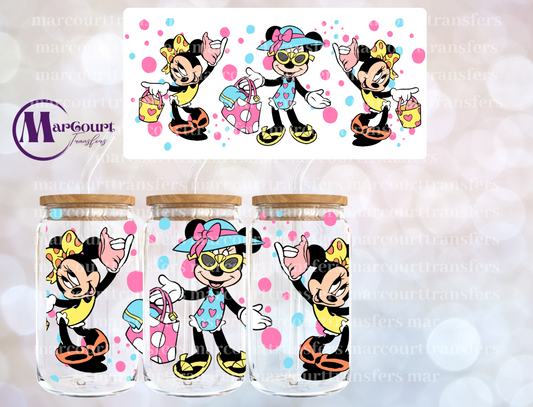 MINNIE BEACHY-16 0Z-UV DTF CUP WRAP