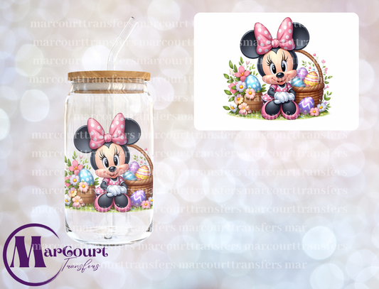 MINNIE EASTER-DECAL-UV DTF CUP WRAP