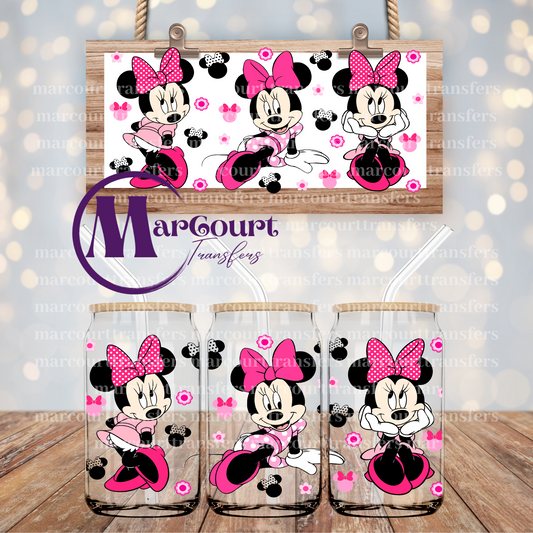 MINNIE MOUSE-16 0Z-UV DTF CUP WRAP