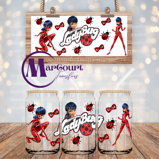 MIRACULOUS LADYBUG-16 0Z-UV DTF CUP WRAP