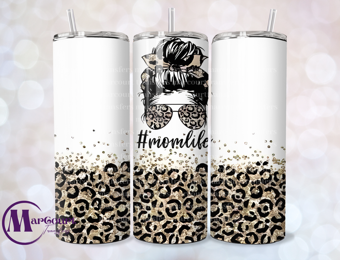 MOM LIFE 5-SKINNY TUMBLER TRANSFER