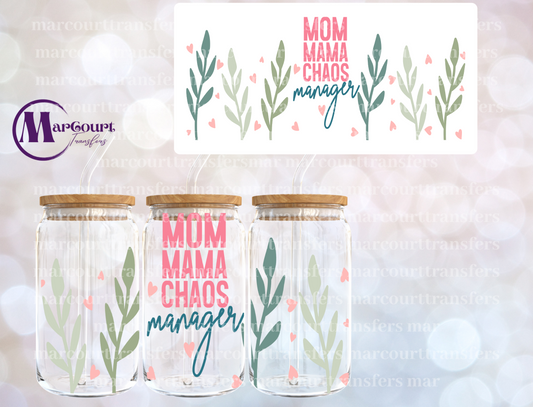 MOM MAMA CHAOS MGR-16 0Z-UV DTF CUP WRAP