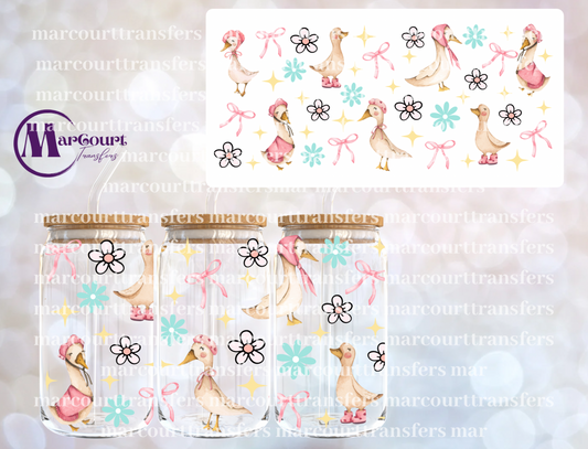 MOTHER GOOSE COQUETTE-16 0Z-UV DTF CUP WRAP