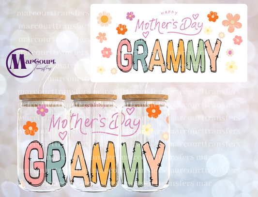 MOTHER'S DAY GRAMMY-16 0Z-UV DTF CUP WRAP