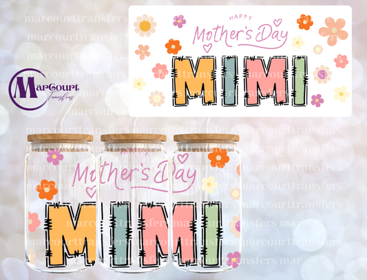 MOTHER'S DAY MIMI-16 0Z-UV DTF CUP WRAP