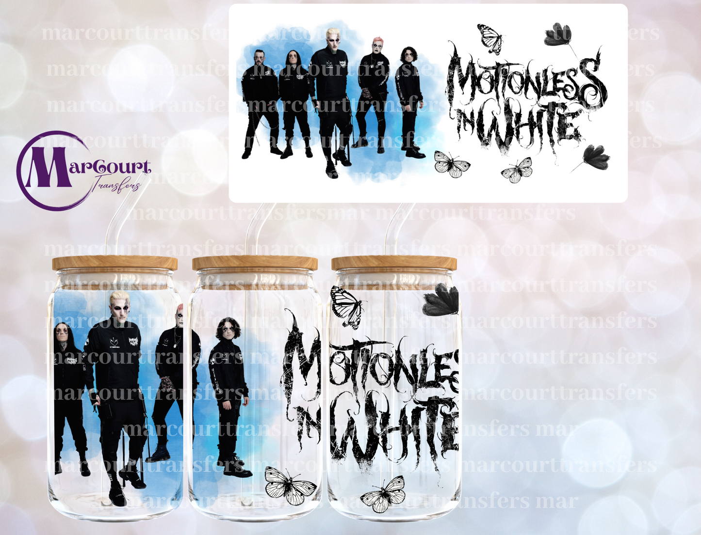 MOTIONLESS IN WHITE-16 0Z-UV DTF CUP WRAP