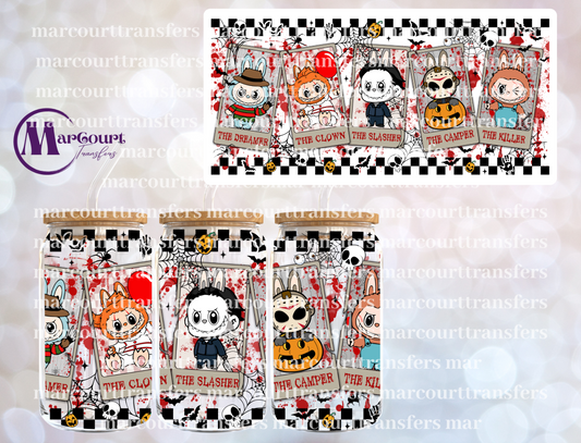 MOVIE VILLAINS LABUBU 1-16 0Z-UV DTF CUP WRAP
