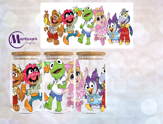 MUPPET BABIES-16 0Z-UV DTF CUP WRAP