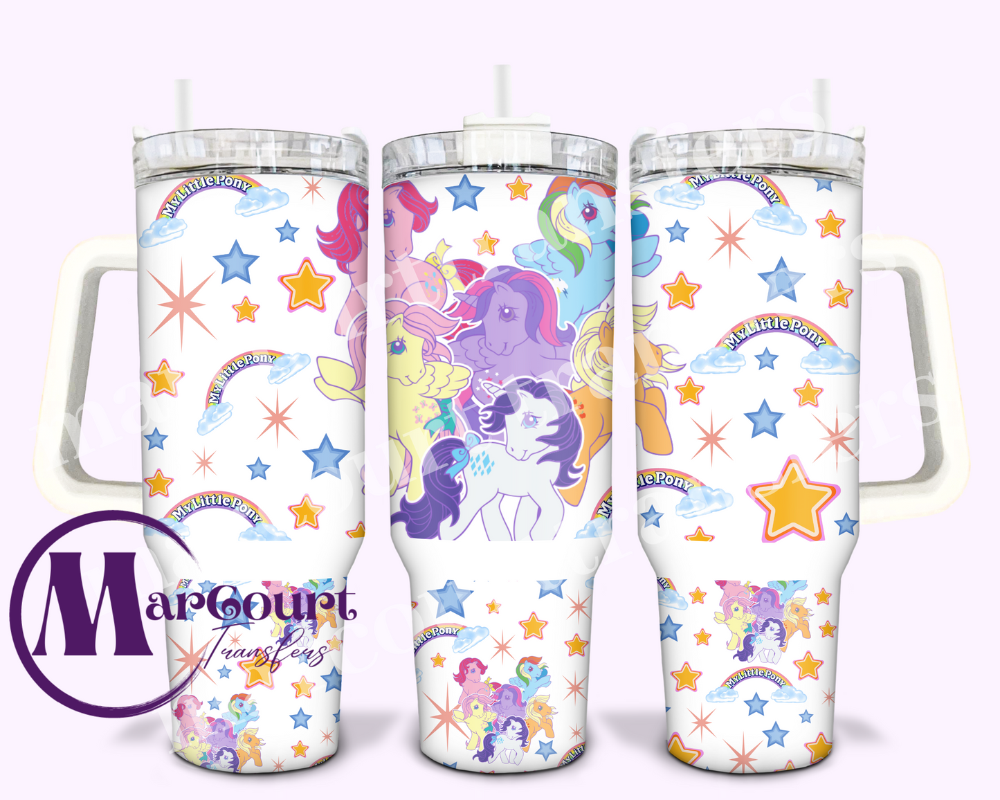 MY LITTLE PONY-40 0Z-UV DTF CUP WRAP