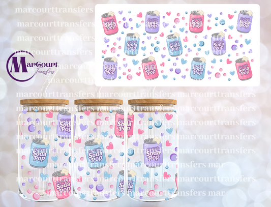 MY LITTLE SODA POP-16 0Z-UV DTF CUP WRAP