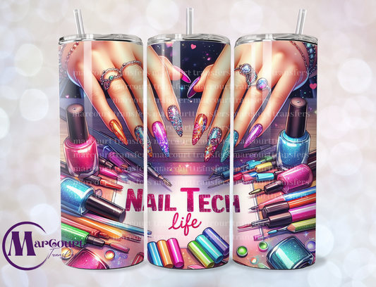 NAIL TECH-SKINNY TUMBLER TRANSFER