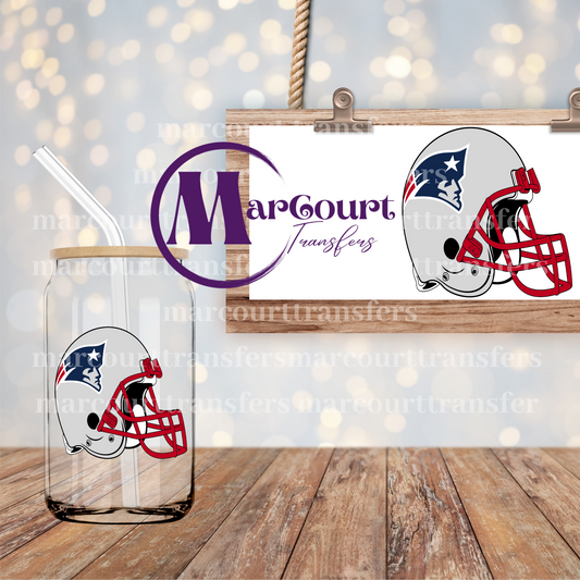 NEW ENGLAND PATRIOTS-DECAL-UV DTF CUP WRAP