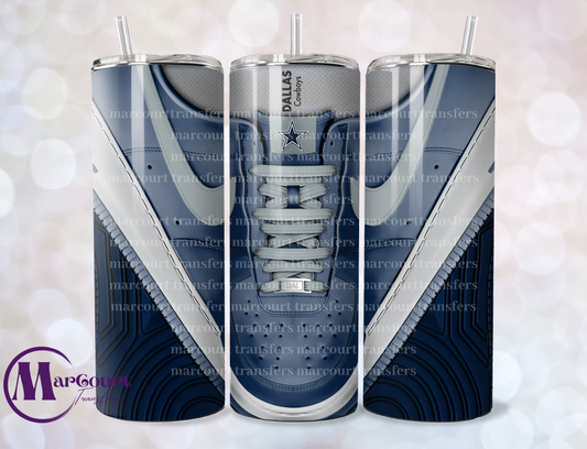 AIR FORCE 1- DALLAS COWBOYS-SKINNY TUMBLER TRANSFER