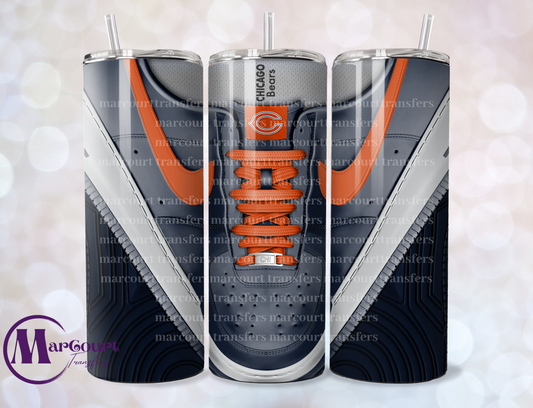 AIR FORCE 1-CHICAGO BEARS-SKINNY TUMBLER TRANSFER