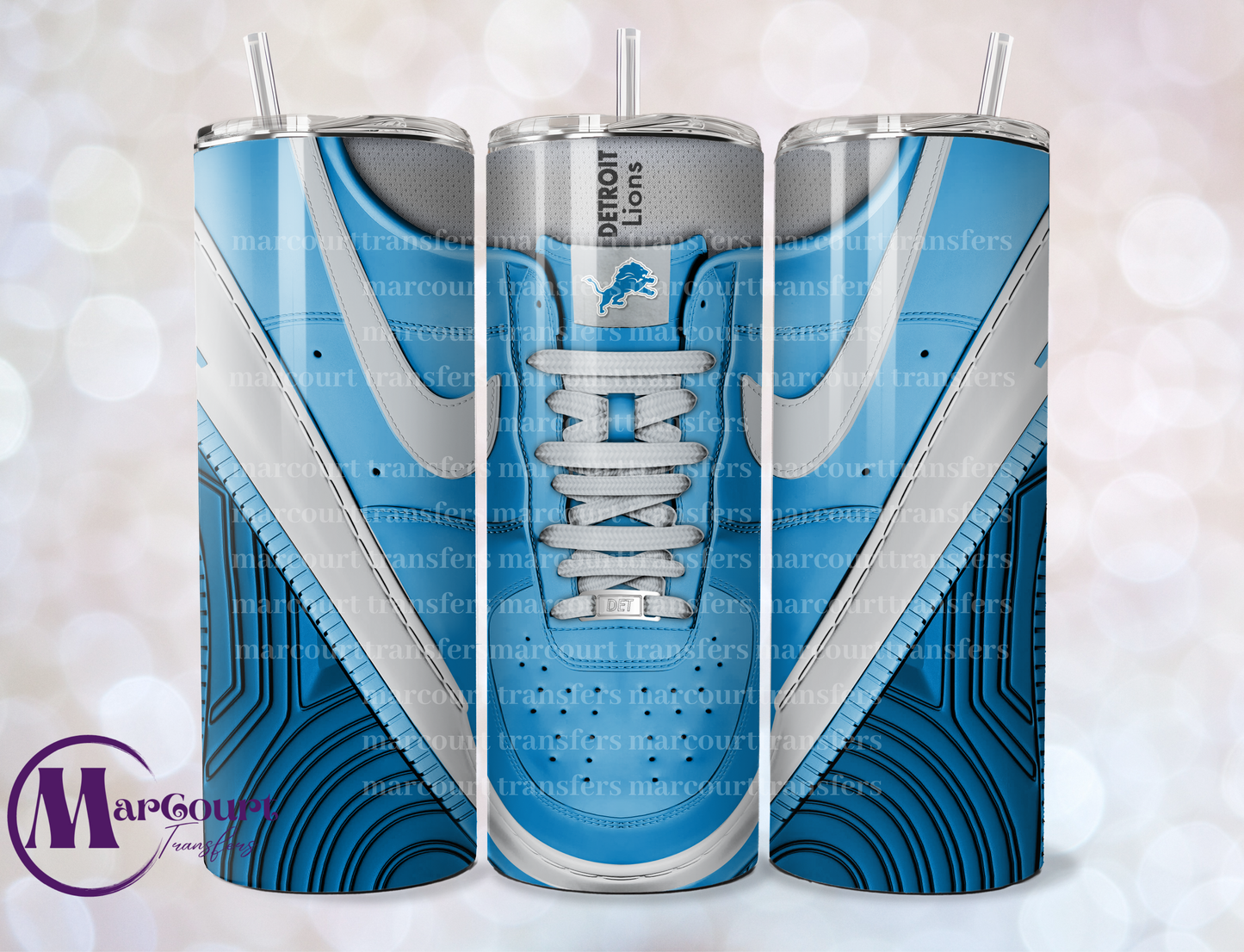 AIR FORCE 1-DETROIT LIONS-SKINNY TUMBLER TRANSFER