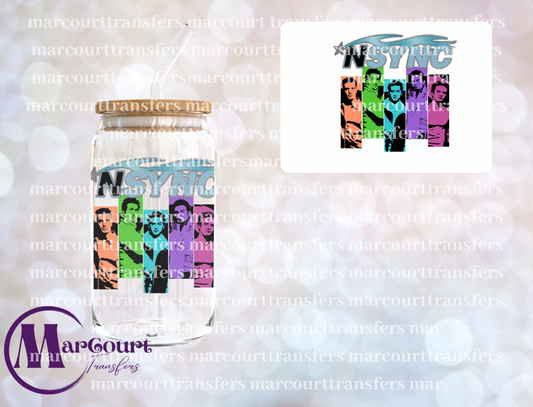 NSYNC 2-DECAL-UV DTF CUP WRAP