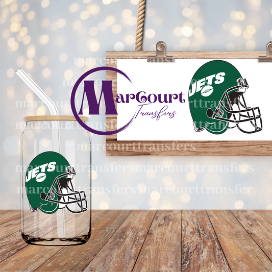 NEW YORK JETS DECAL-UV DTF CUP WRAP