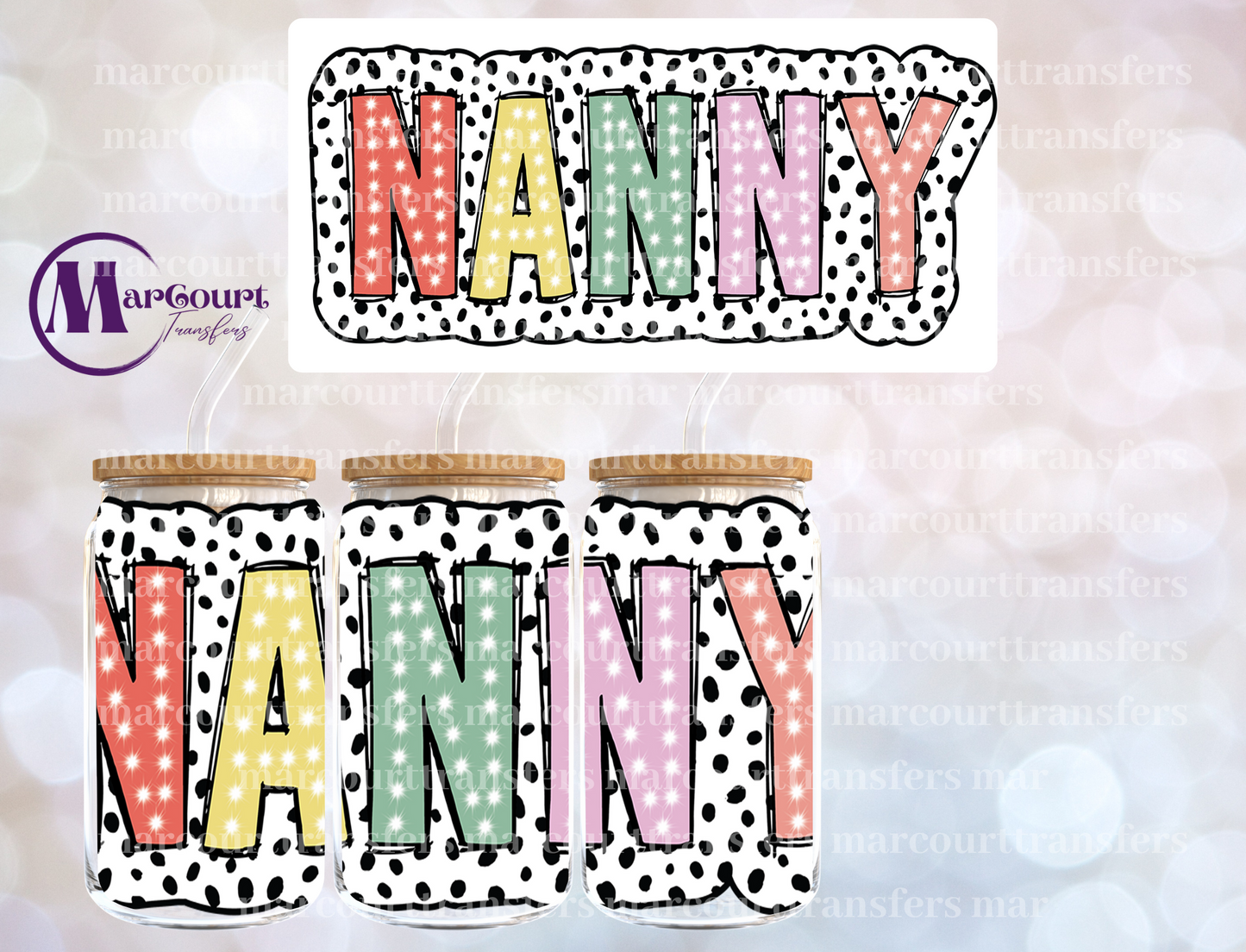 NANNY-16 0Z-UV DTF CUP WRAP