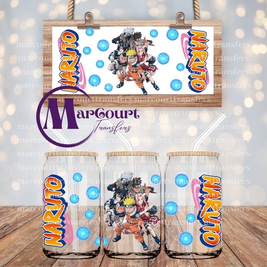 NARUTO-16 0Z-UV DTF CUP WRAP