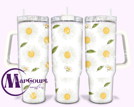 DAISIES 2-40 0Z-UV DTF CUP WRAP