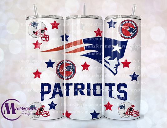 NEW ENGLAND PATRIOTS-SKINNY TUMBLER TRANSFER