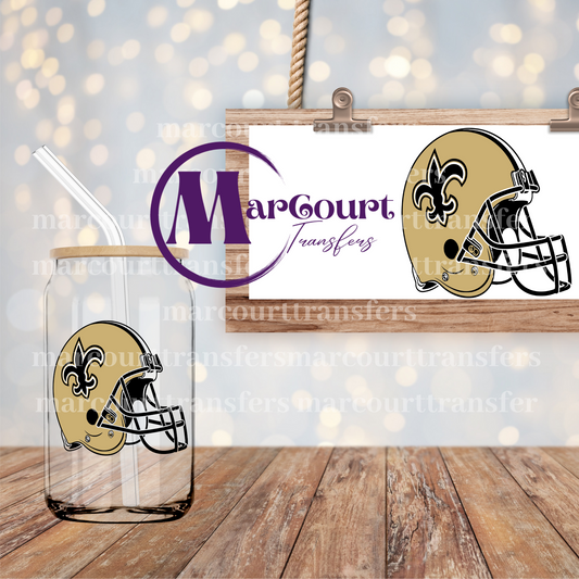 NEW ORLEANS SAINTS-DECAL-UV DTF CUP WRAP