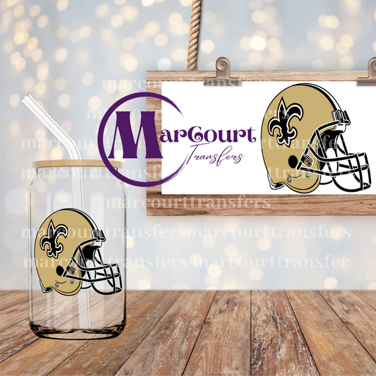 NEW ORLEANS SAINTS DECAL-UV DTF CUP WRAP