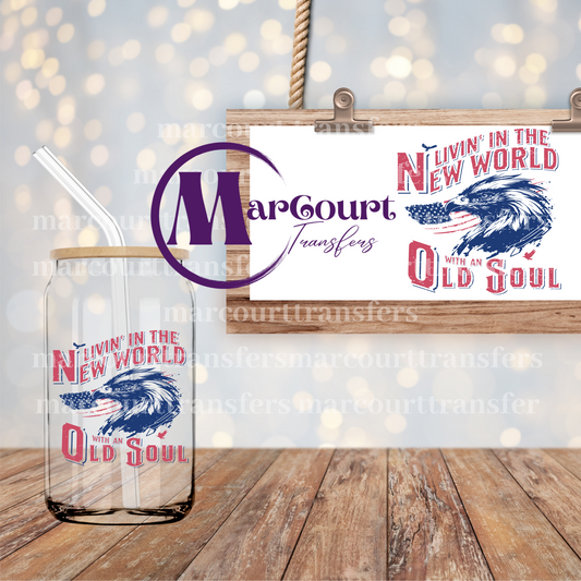 NEW WORLD OLD SOUL-DECAL-UV DTF CUP WRAP