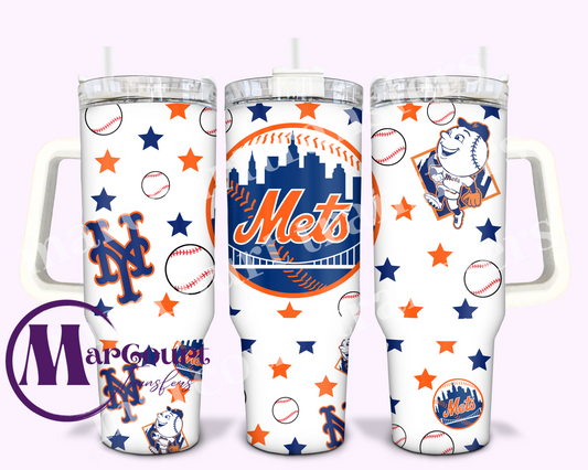 NEW YORK METS-40 0Z-UV DTF CUP WRAP