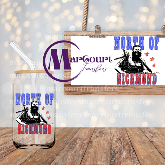 NORTH OF RICHMOND-DECAL-UV DTF CUP WRAP