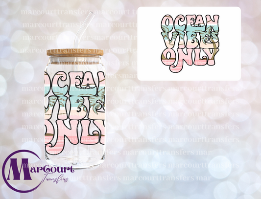 OCEAN VIBES ONLY-DECAL-UV DTF CUP WRAP