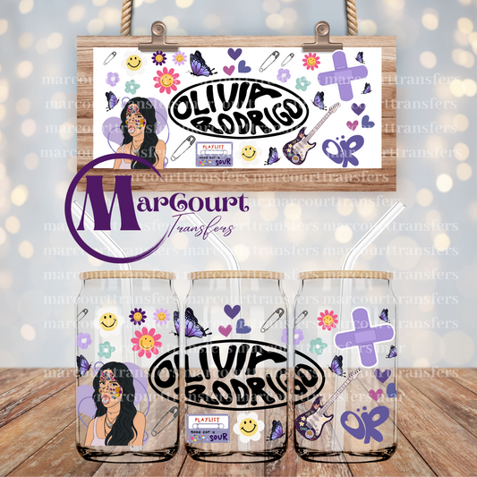 OLIVIA RODRIGO-16 0Z-UV DTF CUP WRAP