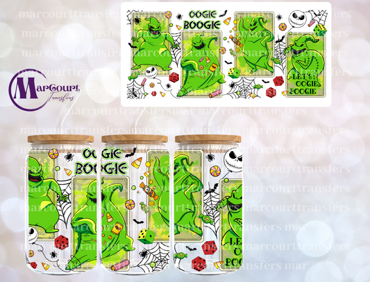 OOGIE BOOGIE CARDS-16 0Z-UV DTF CUP WRAP