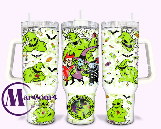 OOGIE BOOGIE-40 0Z-UV DTF CUP WRAP