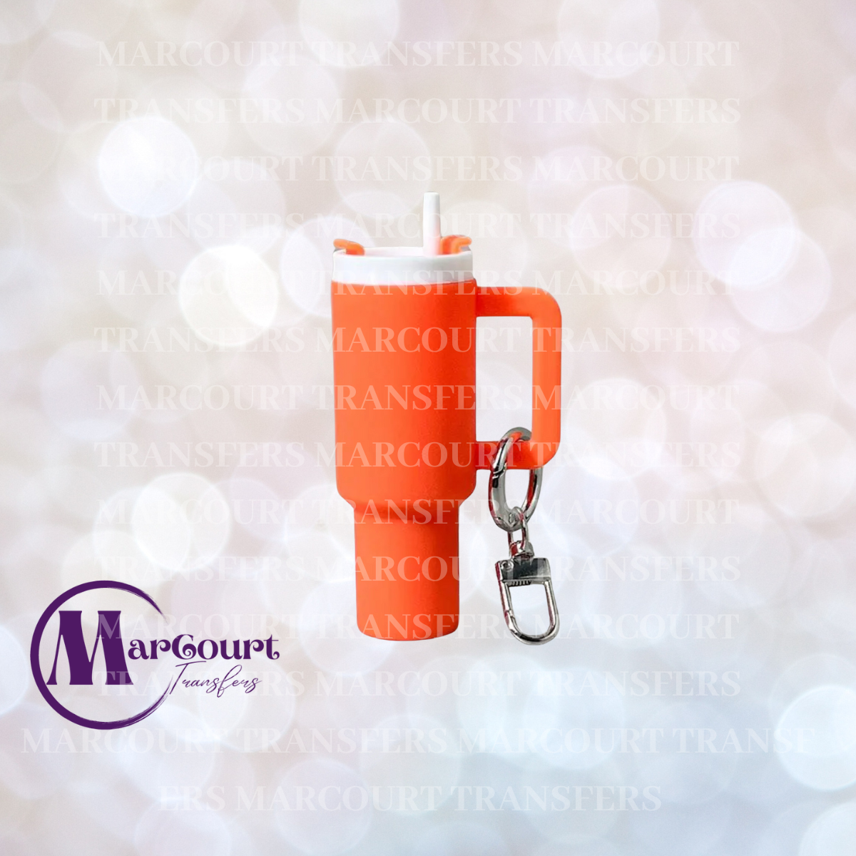 Mini Tumbler Keychain-ORANGE