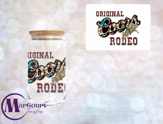 ORIGINAL COORS RODEO-UV DTF CUP WRAP