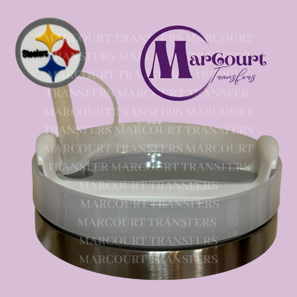PITTSBURGH STEELERS-STRAW TOPPER