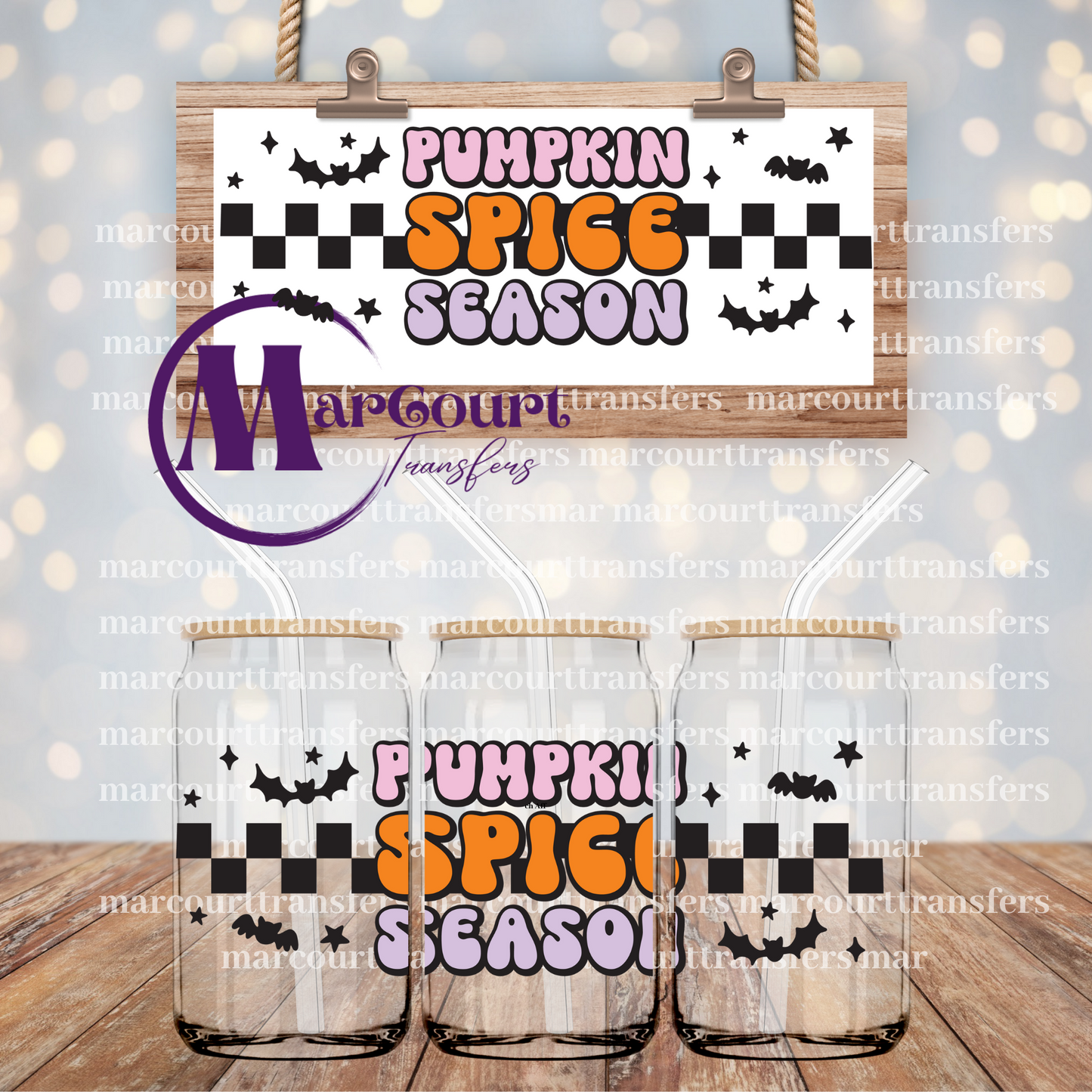 Pumpkin Spice Season -16 oz-Cup Wrap