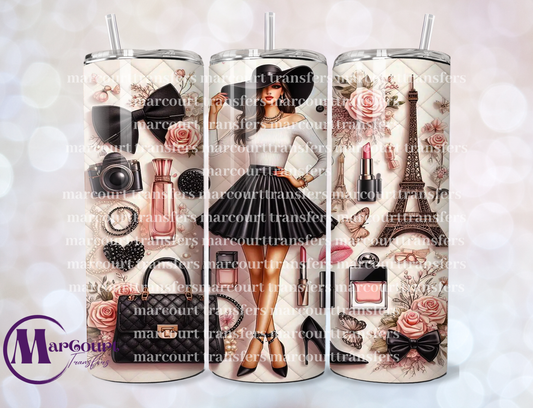 PARIS CHIC-20 OZ-UV DTF CUP WRAP