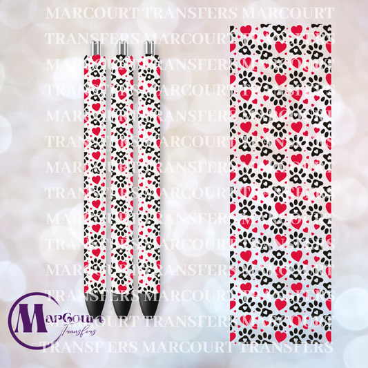 PAWS AND HEARTS PEN-UV PEN WRAP